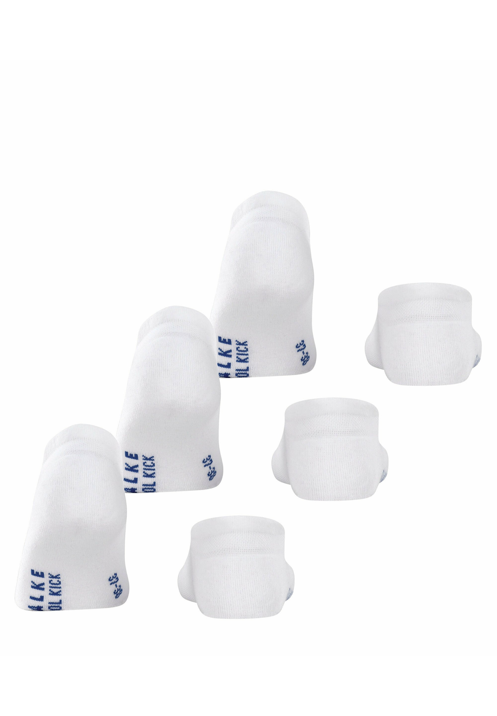 FALKE COOL KICK 3-PACK UNISEX LIGHT CUSHIONING - Socks - white
