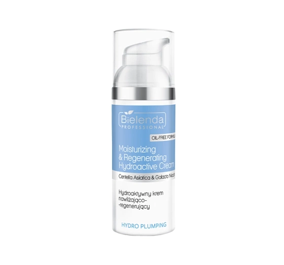 Bielenda Professional Hydro Plumping hydroaktywny krem nawilżająco-regenerujący do skóry suchej 50 ml