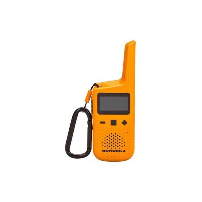 MOTOROLA TALKABOUT T72 Walkie-Talkie - Geel - Bereik 8 km - PMR446 - 16 kanalen - 121 codes