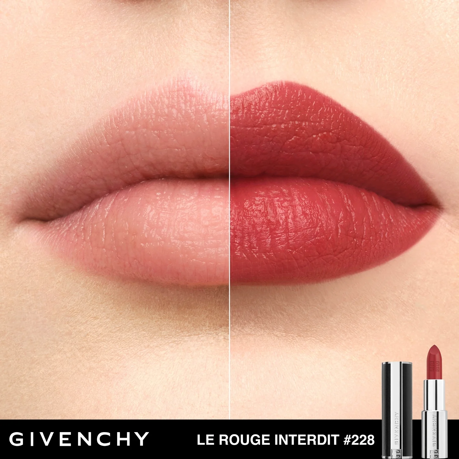 Labbra Le Rouge Interdit Intense Silk - Rossetto