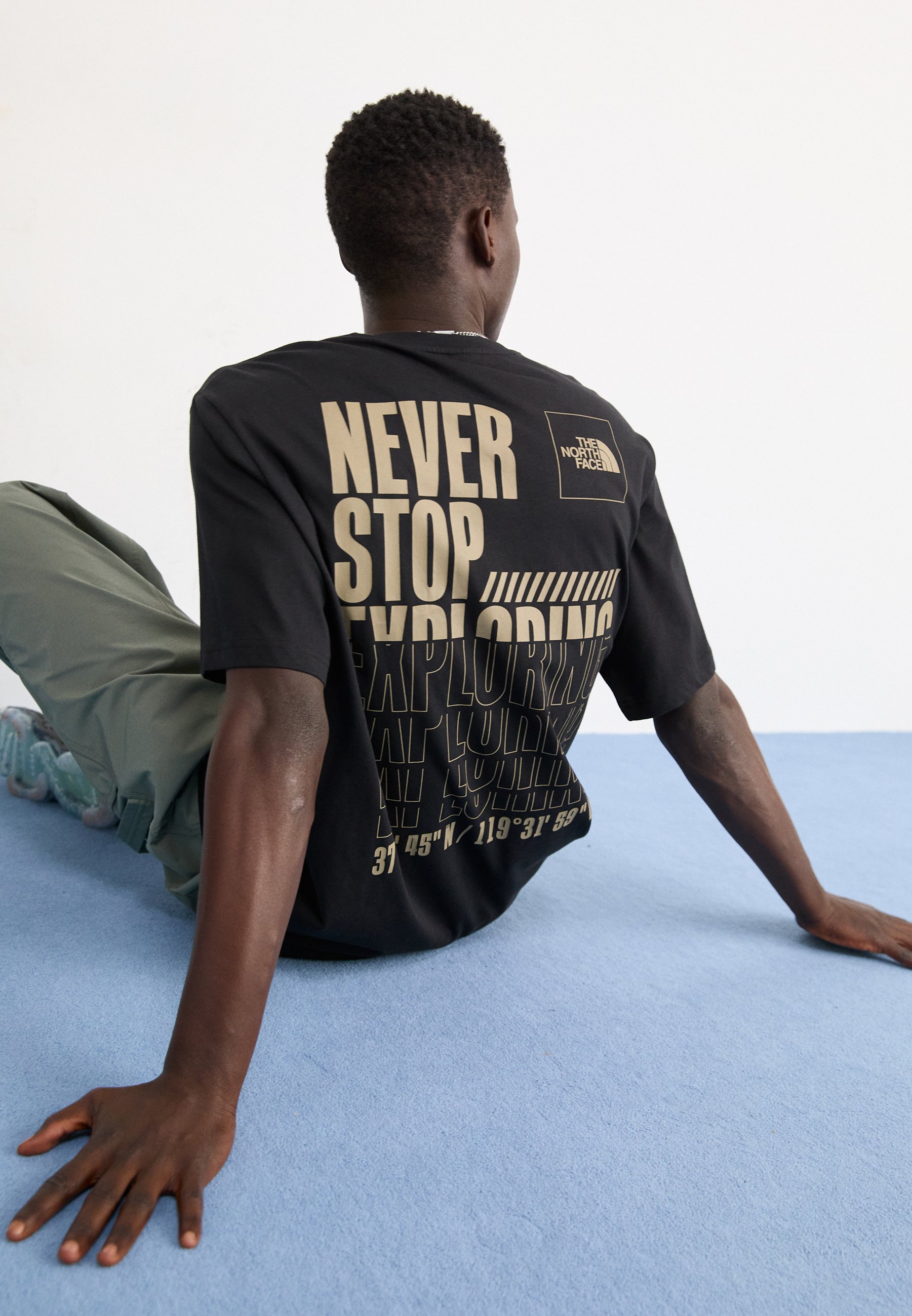 The North Face COORDINATES TEE - T-shirt met print - zwart