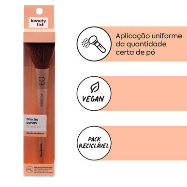 Štetec na púder Beauty List