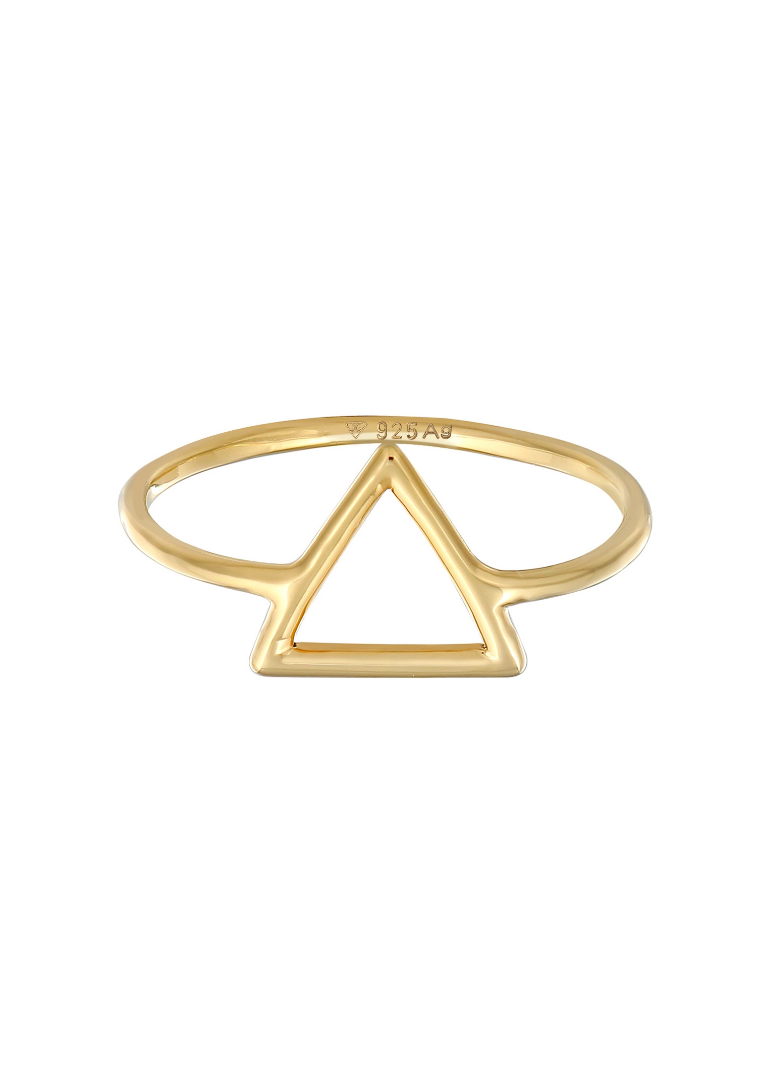 Elli Femmes Triangle Géo Tendance Filigrane en Argent Sterling 925