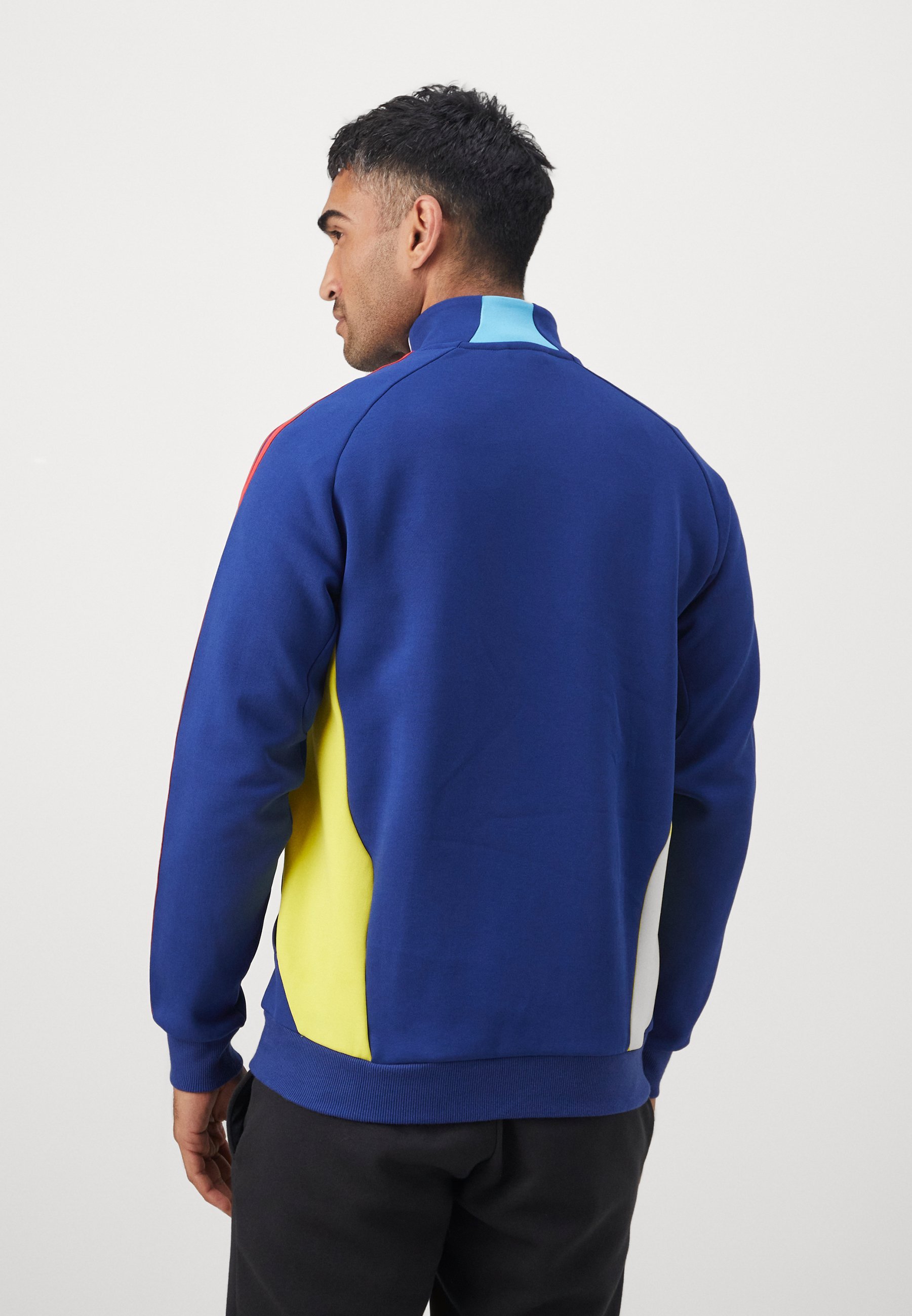 adidas Performance ARSENAL FC URBAN PURIST DOUBLEKNIT TRACK TOP - Klubisärk - võidusinine/erekollane/ere tsüaan