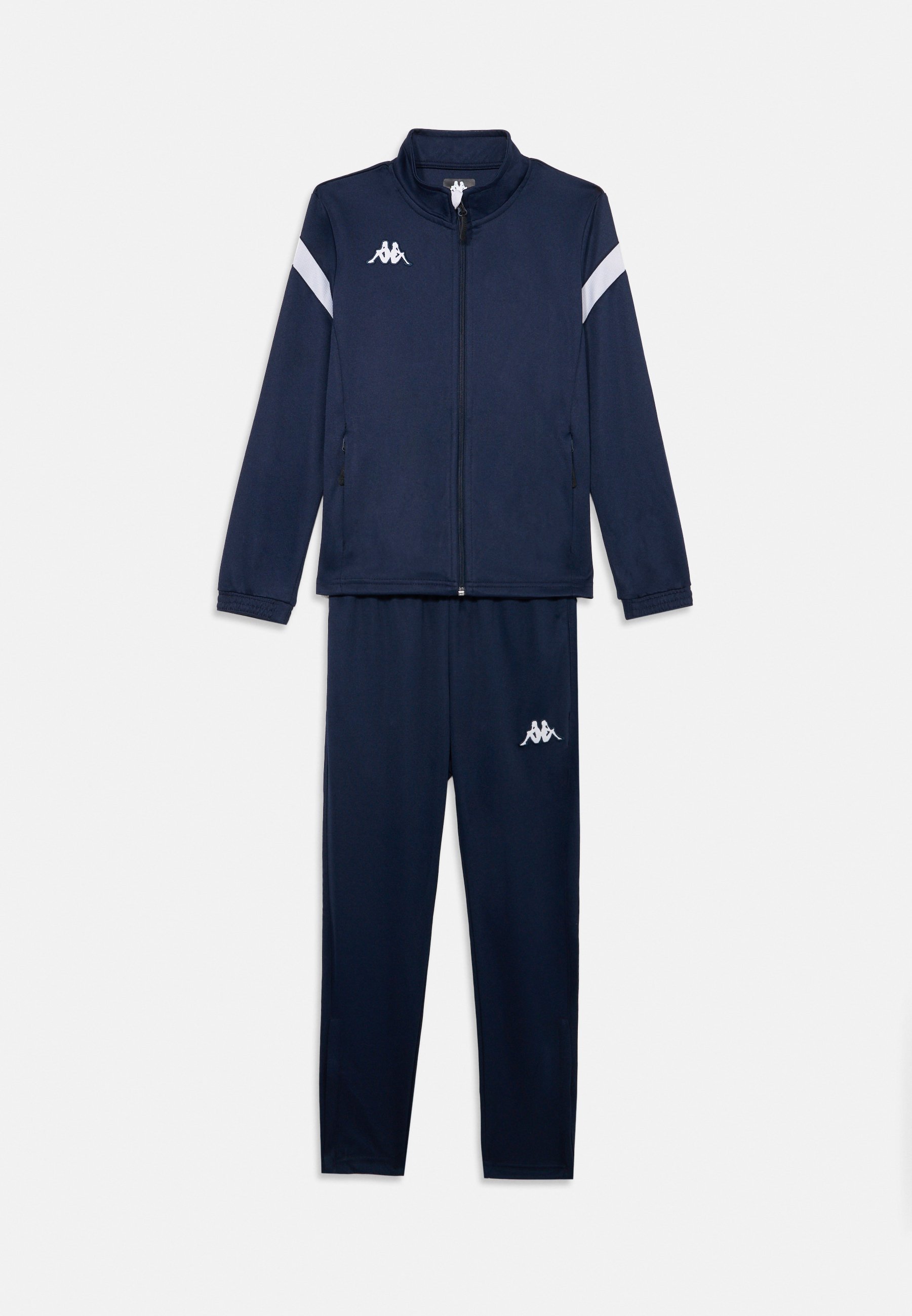 Kappa DALCITO UNISEX SET - Trainingspak - marineblauw/wit