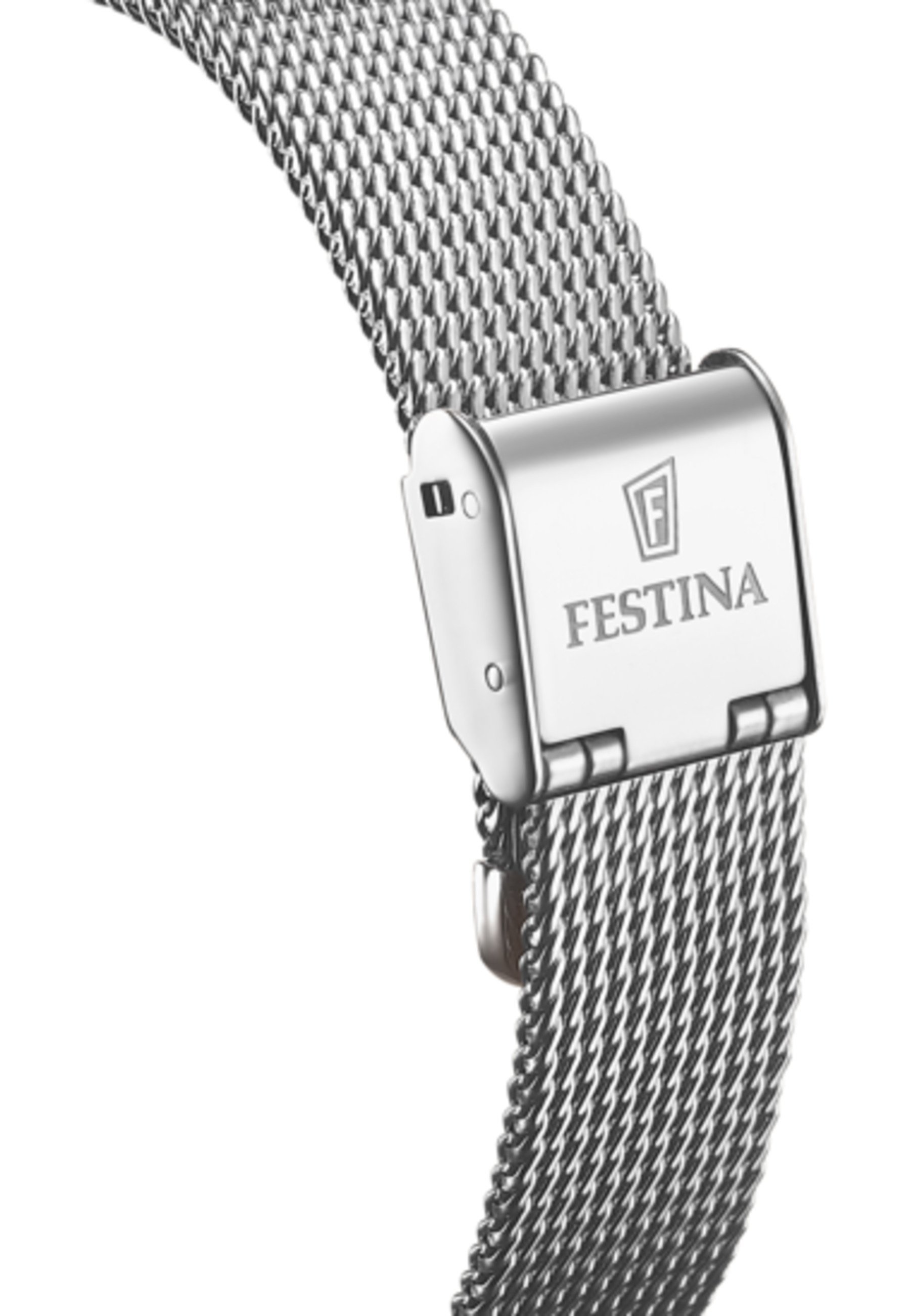 Ceas Festina - argintiu, nuanță auriu-roz