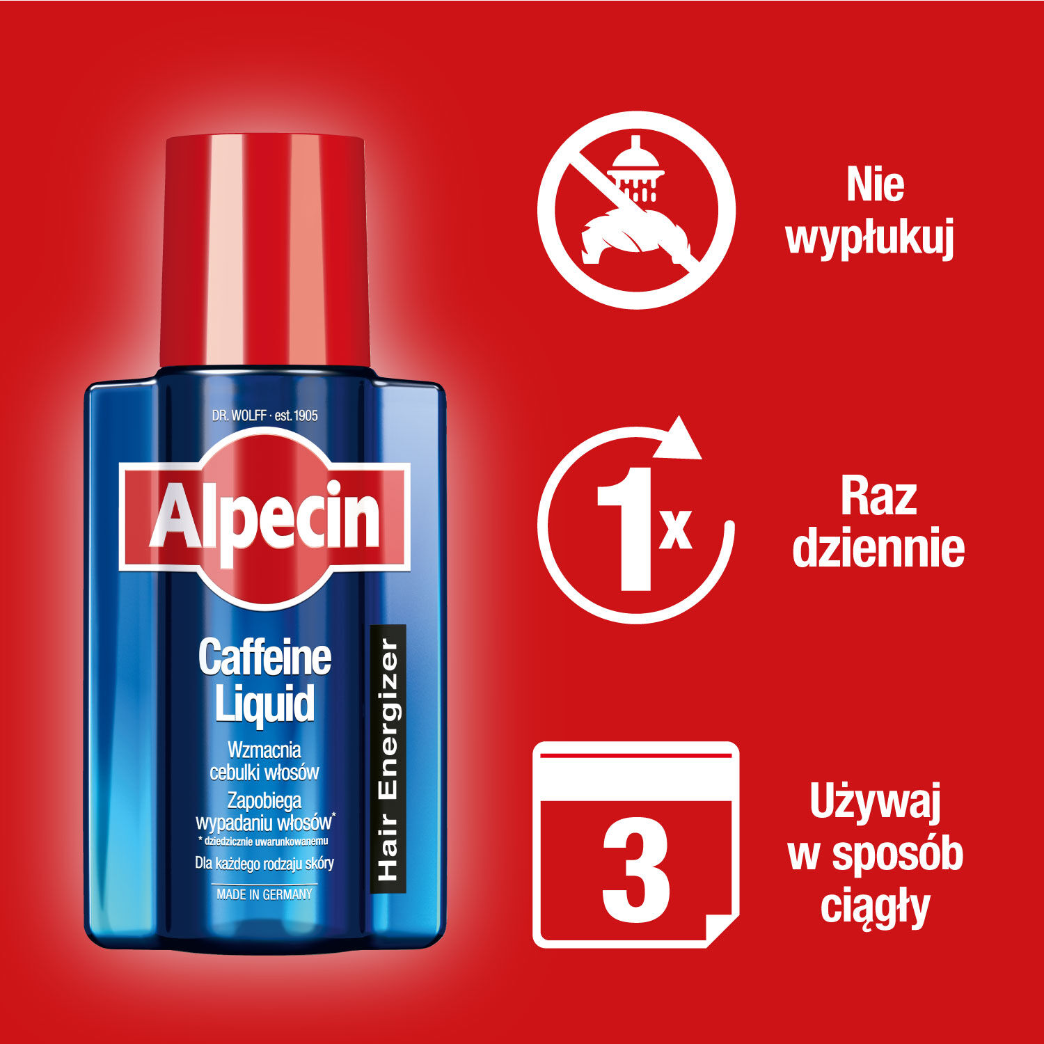 Alpecin Líquido con Cafeína