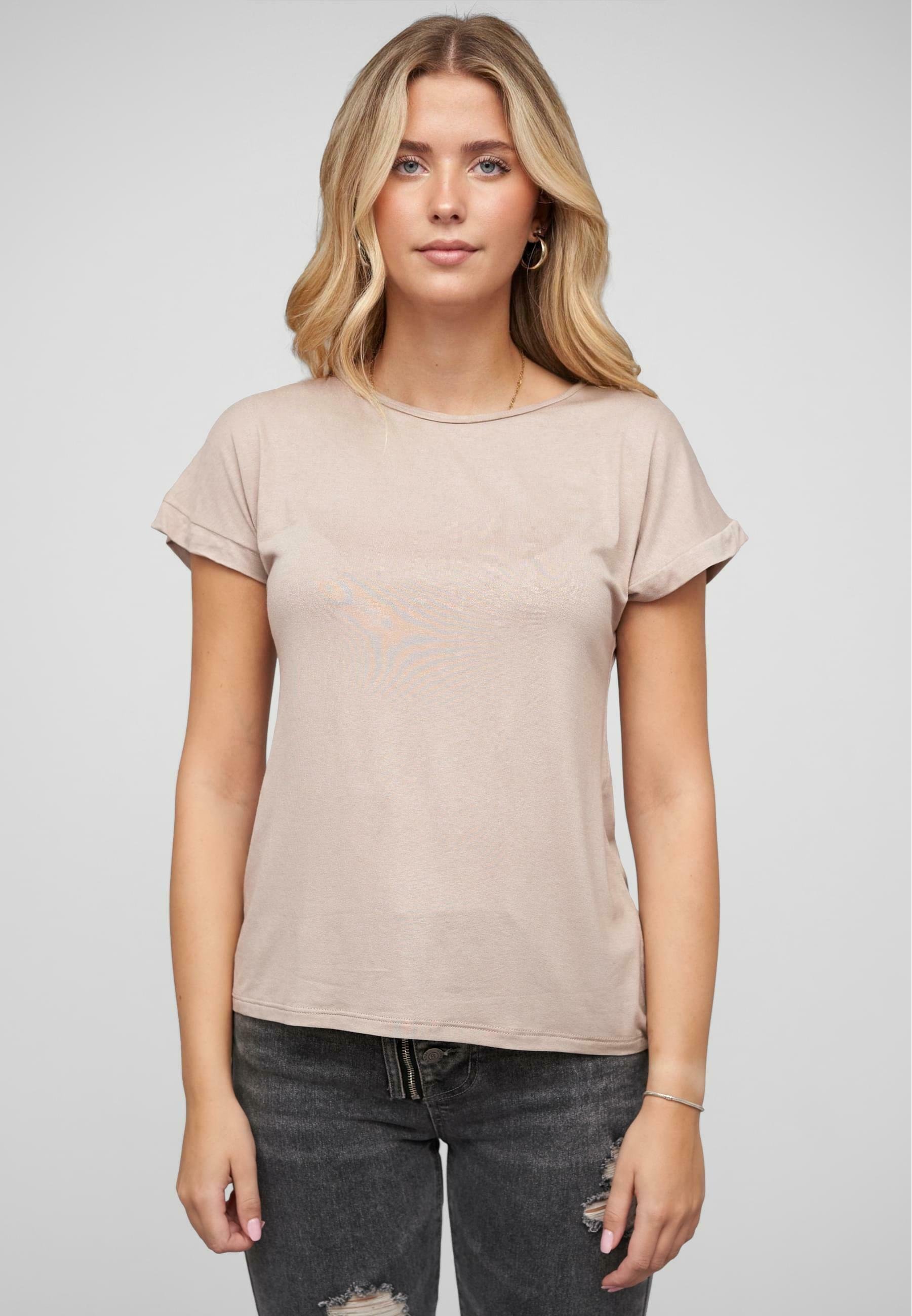 Cloud 5ive Basic T-shirt - beige