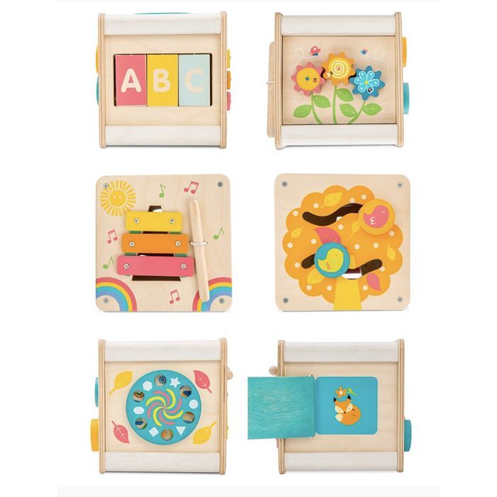 A Carrinha de Brinquedo - Cubo de Atividades Pequeno - JH PRODUCTS