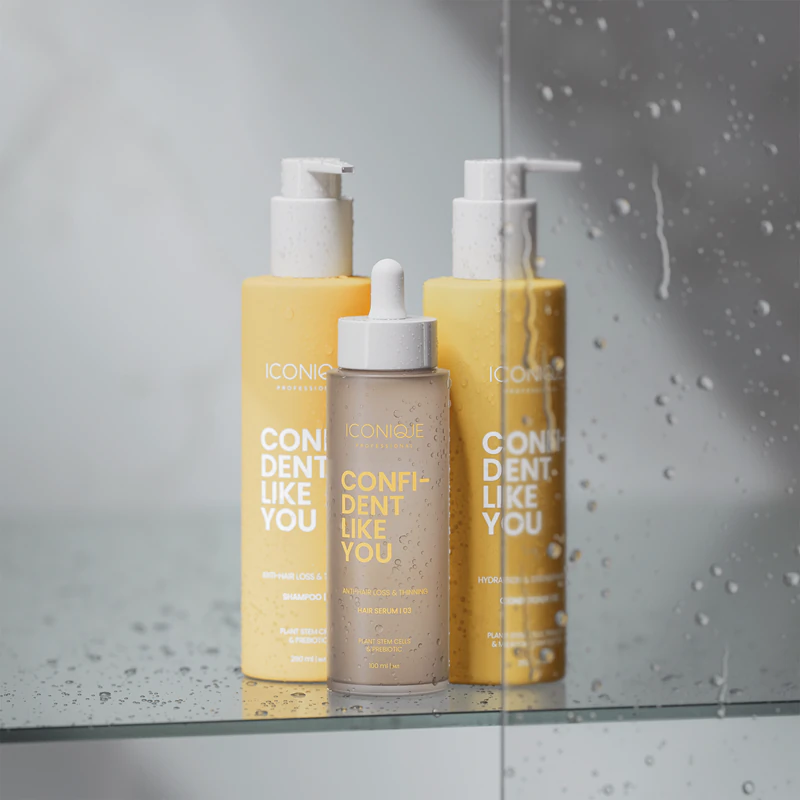ICONIQUE Professional CONFIDENT LIKE YOU Šampon proti vypadávání a řídnutí vlasů