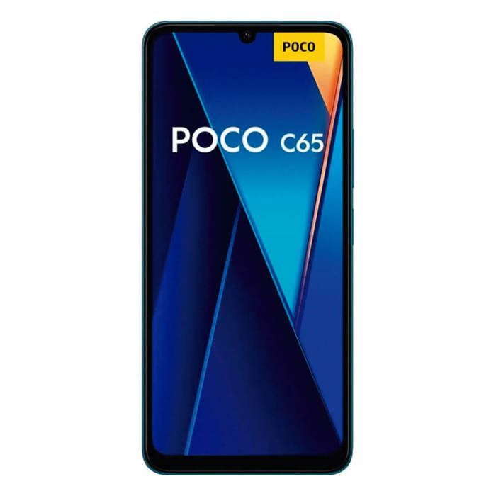 POCO C65 Blue 8GB+256GB, 50MP AI Triple Camera, Smooth 6.74