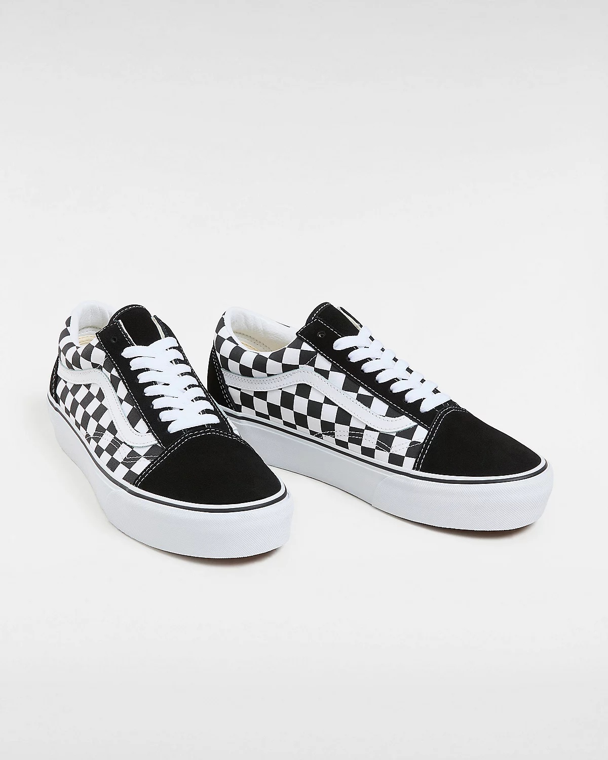Scarpe Checkerboard Old Skool Platform