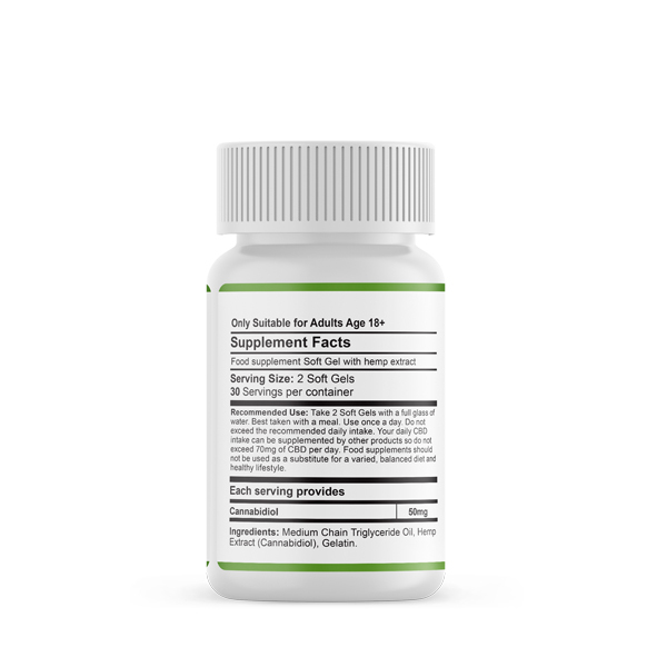Capsule di gel morbido CBDfx - 1500 mg di CBD | Salute | Superdrug