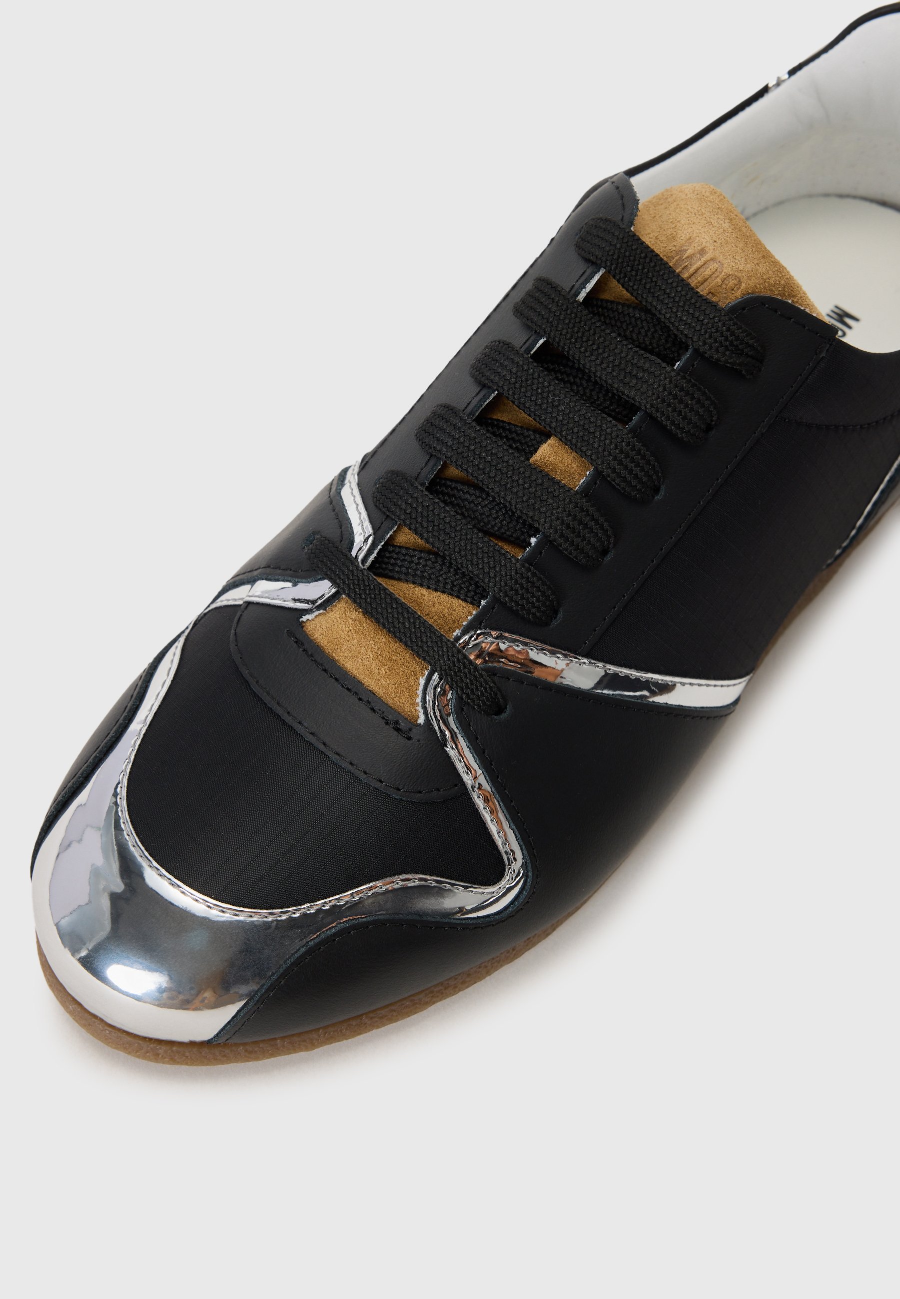 Scarpe da ginnastica MOSCHINO - nero/beige/argento