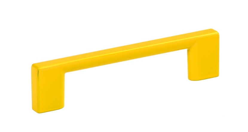 Uchwyt meblowy Schwinn Polska Żółty półpołysk  22576-0096-PZ1