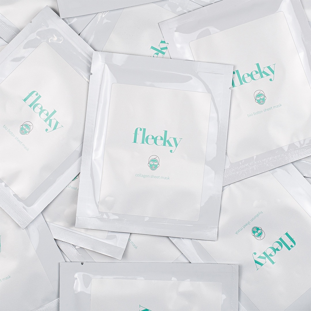 Fleeky Sheet Mask Kolagena maska za lice - 1 komad