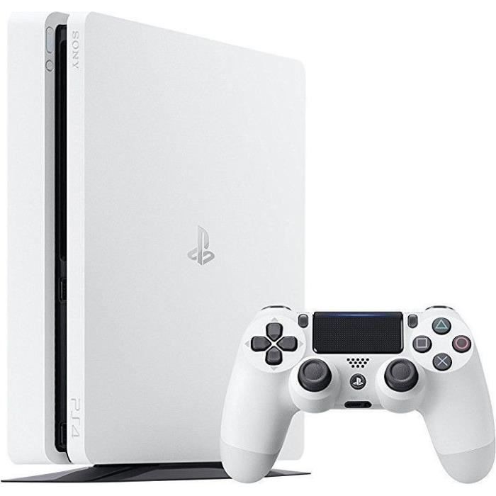 SONY PlayStation 4 Slim 500GB Blanca - Reacondicionada - Buen estado