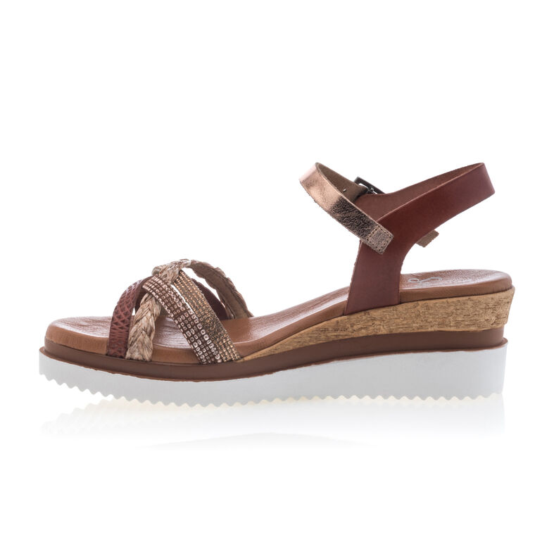 Bruine damessandalen / open teenschoenen