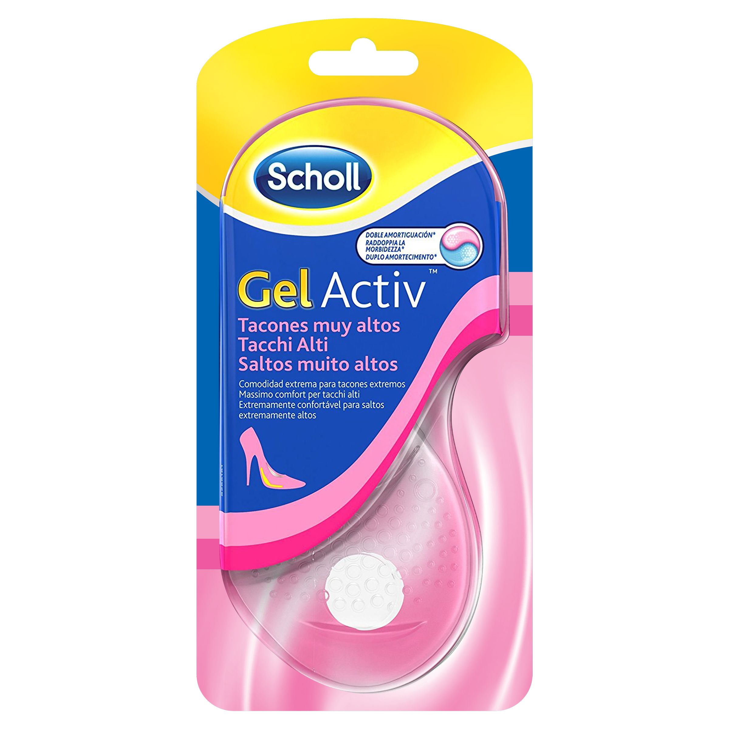 Gel Activ ulošci za vrlo visoke potpetice Apotekarski proizvodi za njegu stopala