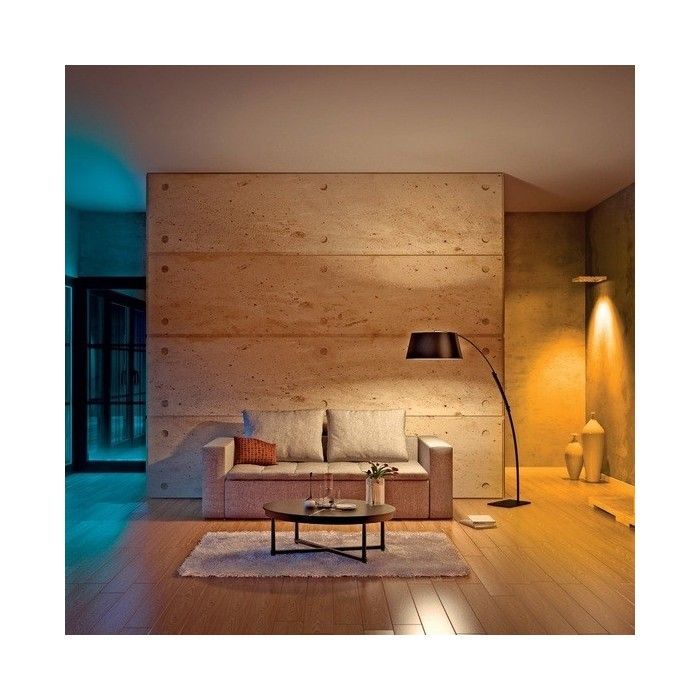 Ampoule LED sphérique connectée E14 RGB 470 lm, équiv. 40W, variation blanc & couleur, Wi-Fi Tuya