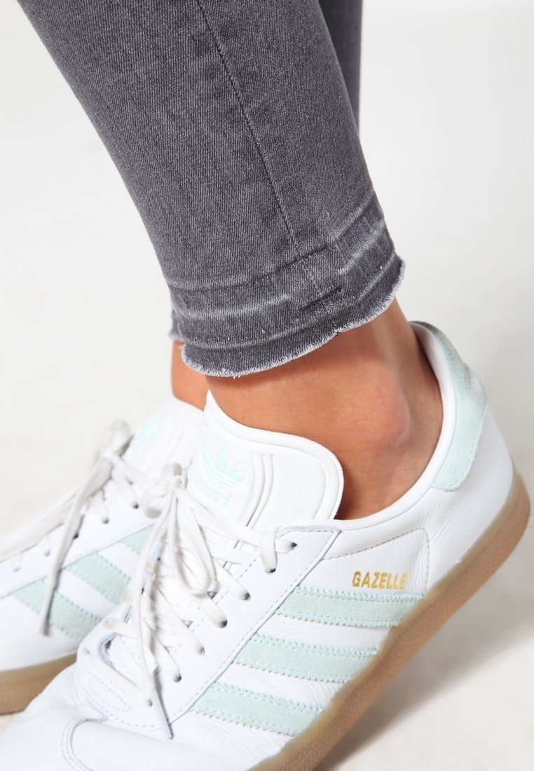 Jean Lee coupe skinny - denim gris