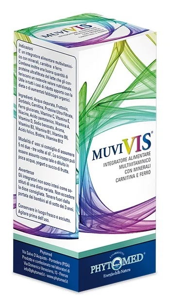 Multivitaminpräparat Muvivis 150 ml Regenerierende Wirkung