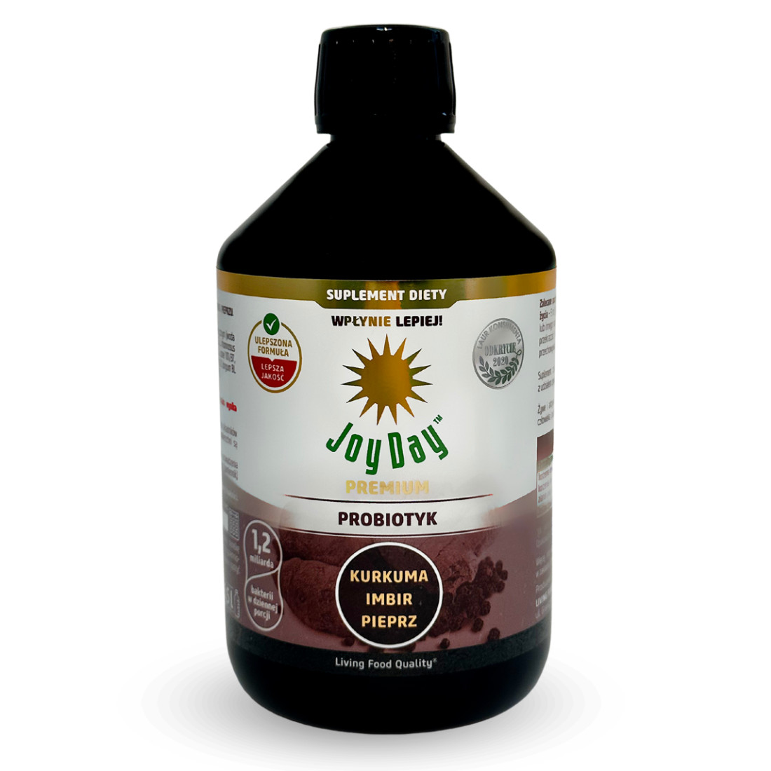 Joy Day Probiótico Cúrcuma Gengibre Pimenta