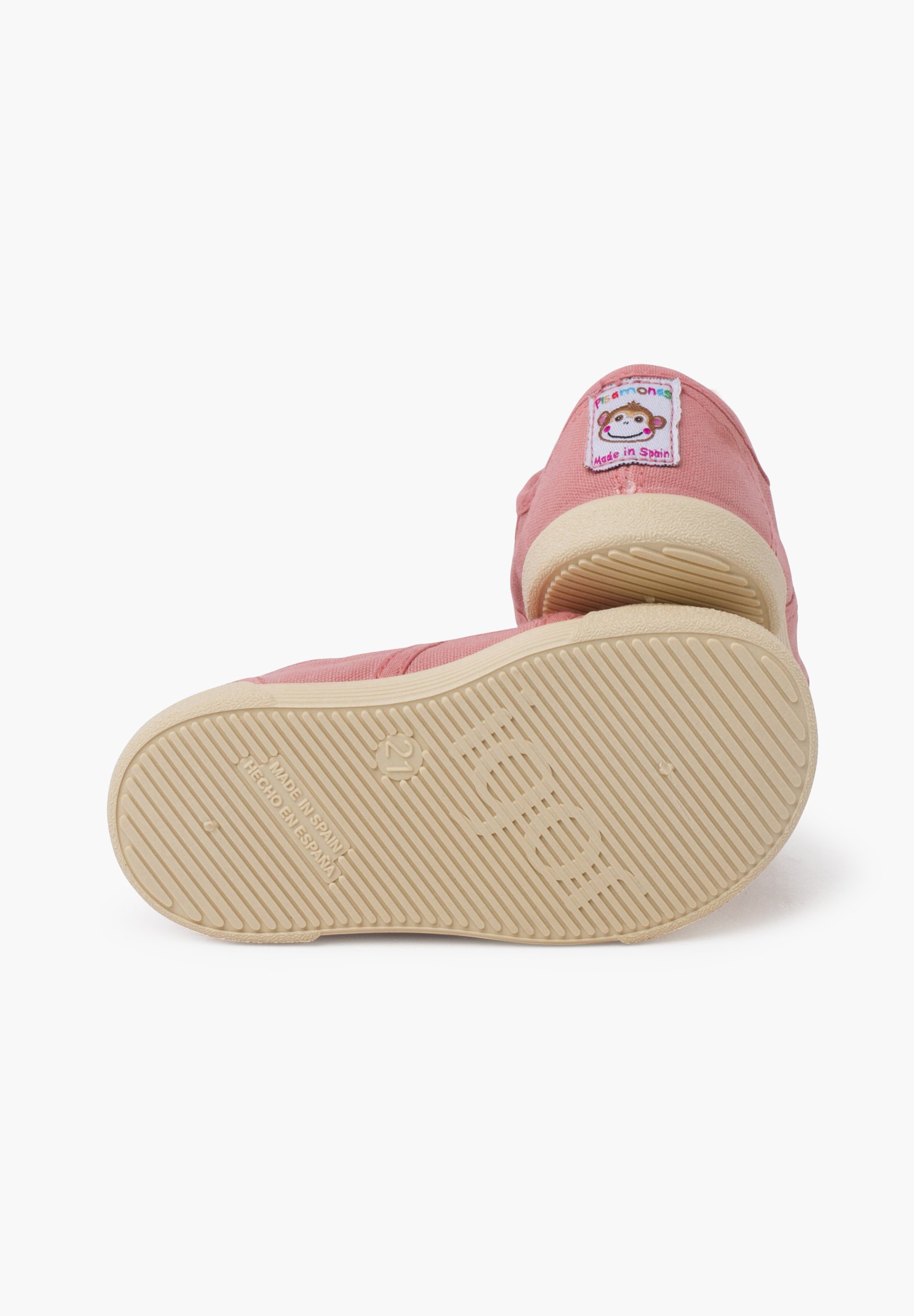 Pisamonas PUNTERA BAREFOOT CIERRE ADHERENTE - Chaussons bébé - rosa viejo