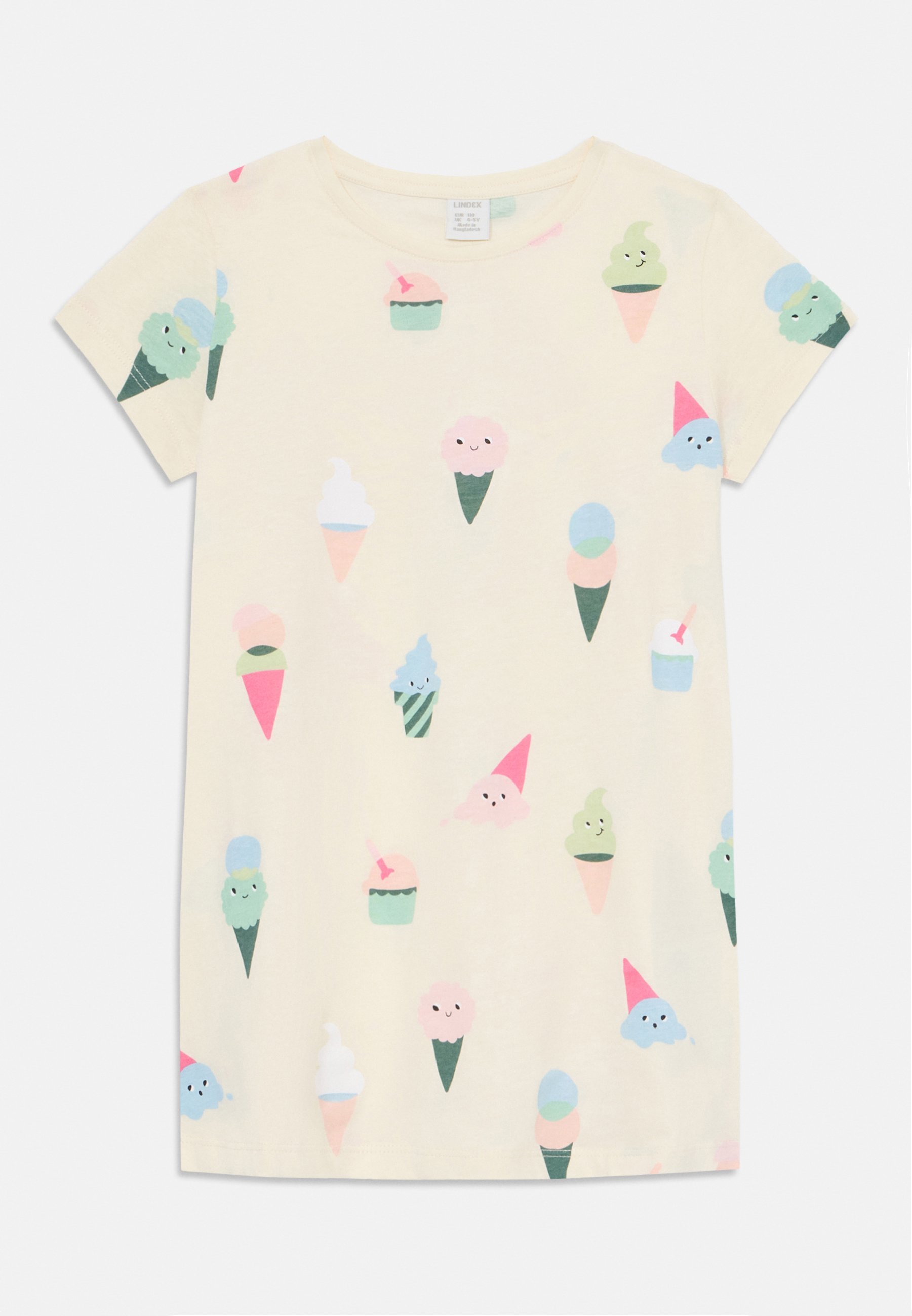 Lindex Jersey ruha - fehér