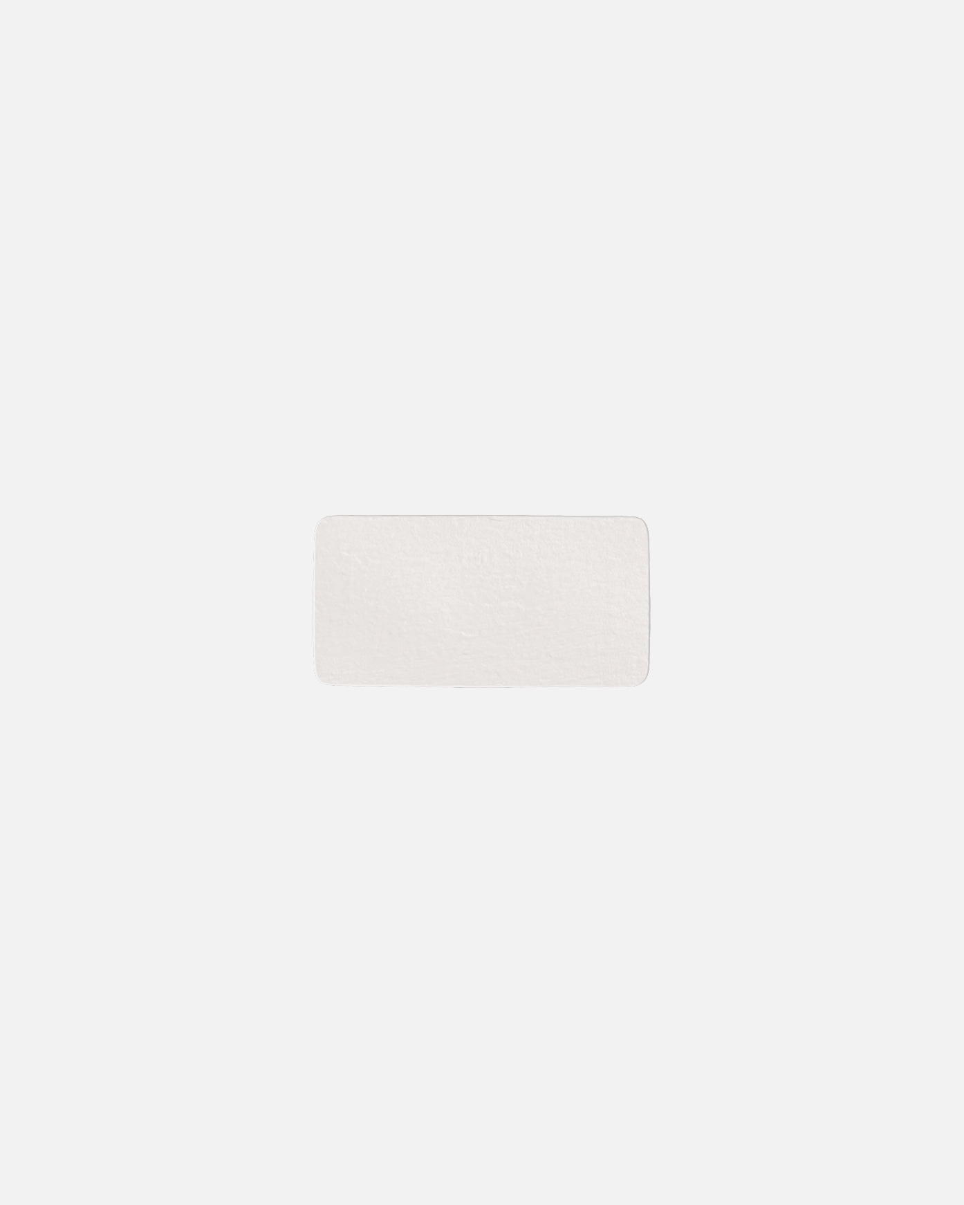 Servírovací mísa Villeroy & Boch, obdélníková, model Rock Blanc - 1 kus