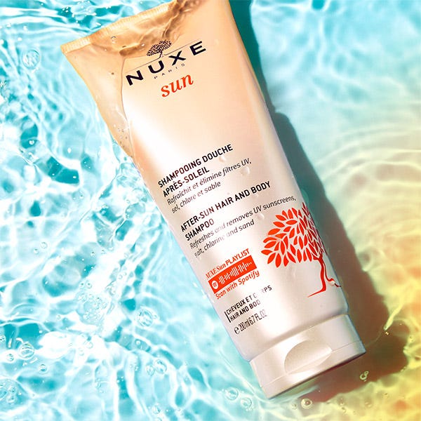 Nuxe Sun sprchový šampon po opalování na tělo a vlasy | 200 ml