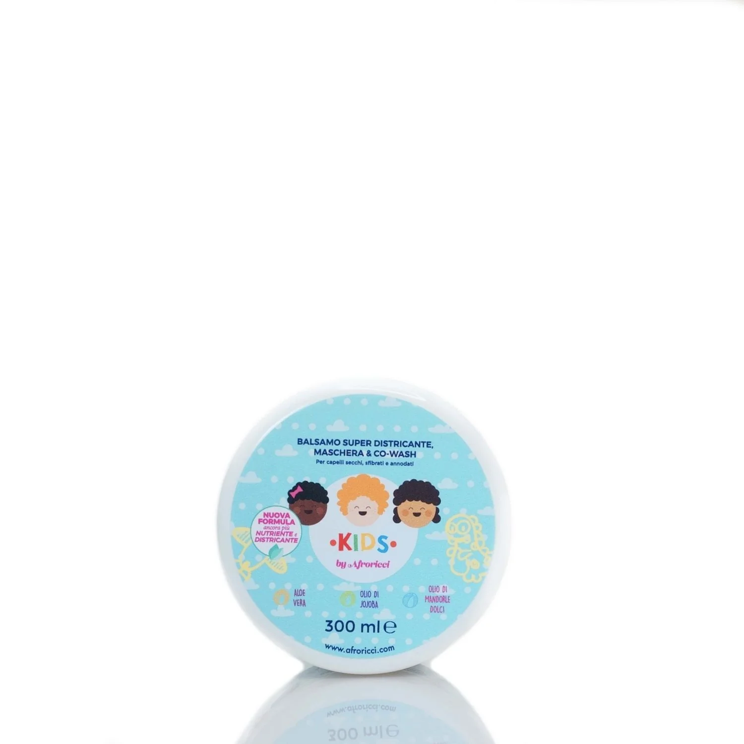 Kids Balsamo Super Districante, Maschera & Co-Wash - Balsamo Idratante Capelli, Prodotti per Bambini, Maschera Idratante Capelli