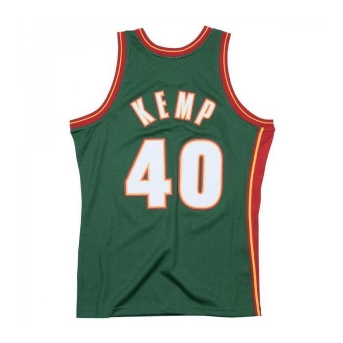 NBA-Trikot Shawn Kemp Seattle Supersonics 1995-96 Mitchell & Ness Hardwood Classic Swingman grün -Mitchell & Ness