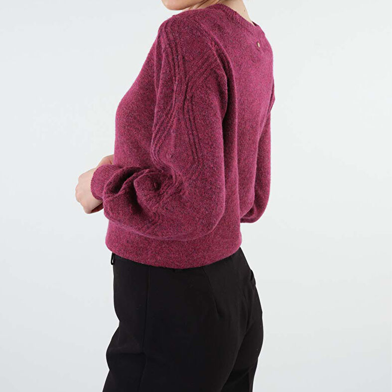 Pull Femme Bordeaux