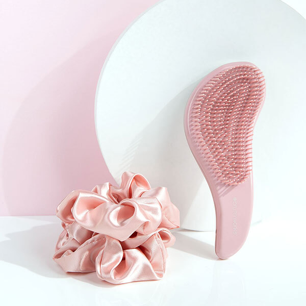 Set spazzola districante e elastico per capelli Brushworks