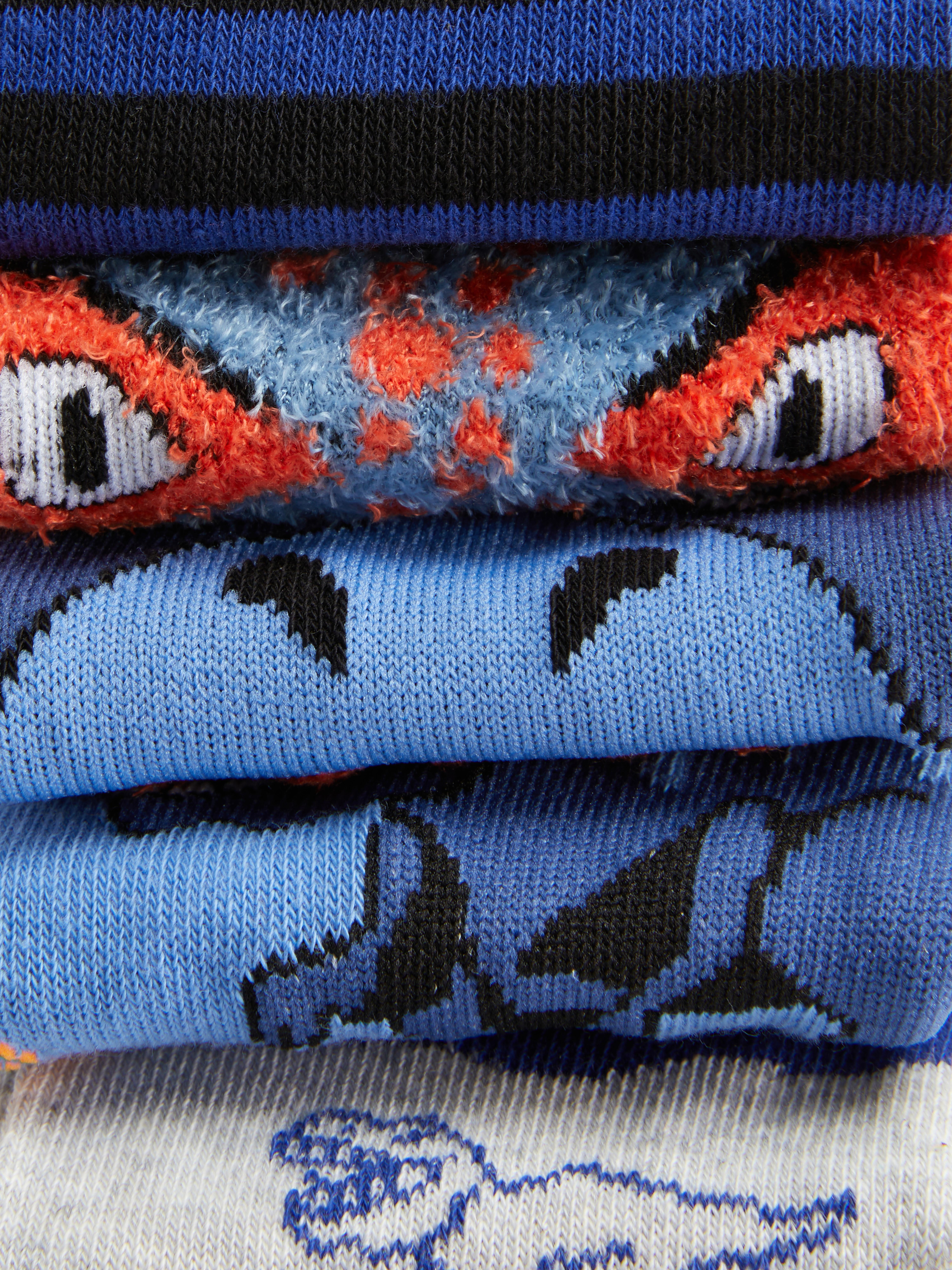 Enkelsokken met dinosaurusmotief, 5 paar Sneakersokken met dinosaurussen voor comfortabele voeten