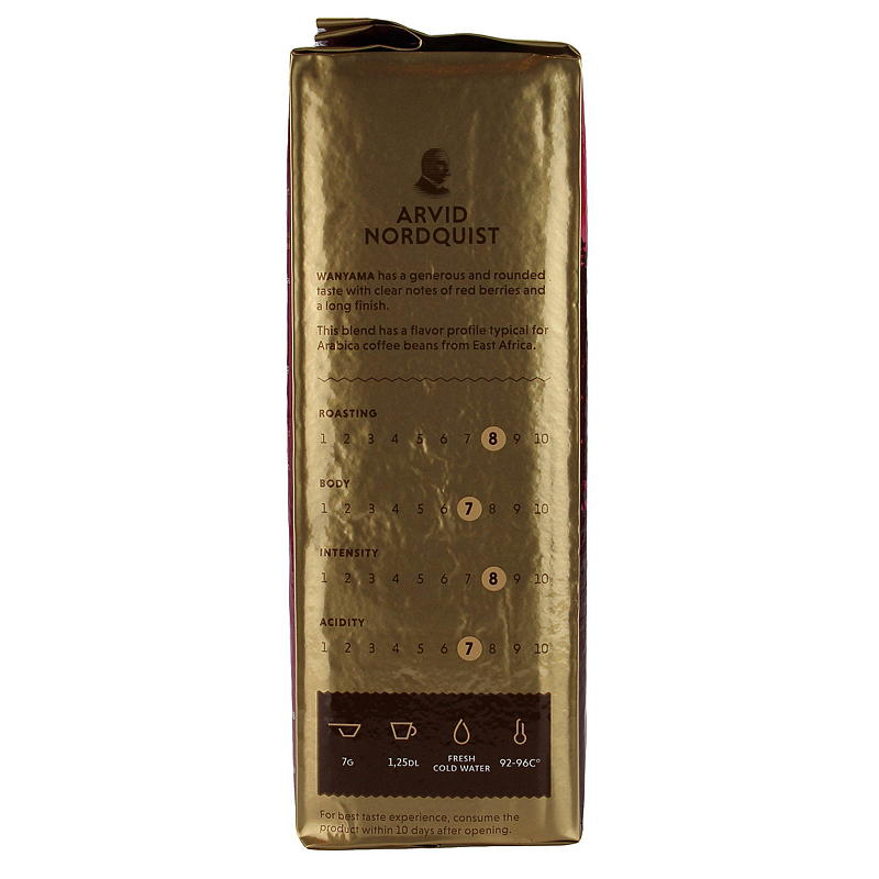 Arvid Nordquist Classic Wanyama 500g, suodatinjauhettu