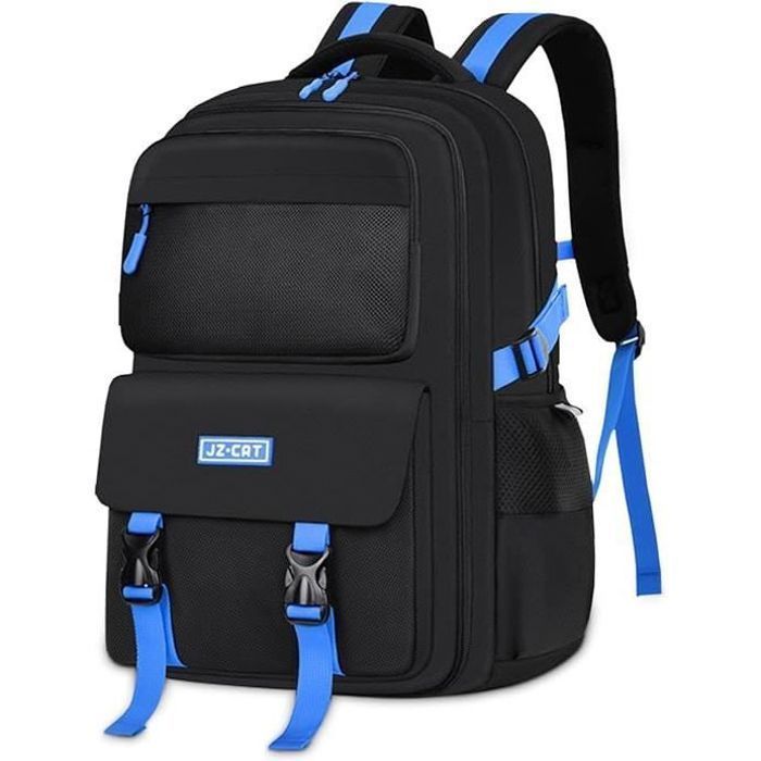 Mochila - FINDPITAYA - Azul - 46x32x17cm - Nylon resistente - Para niños y adolescentes