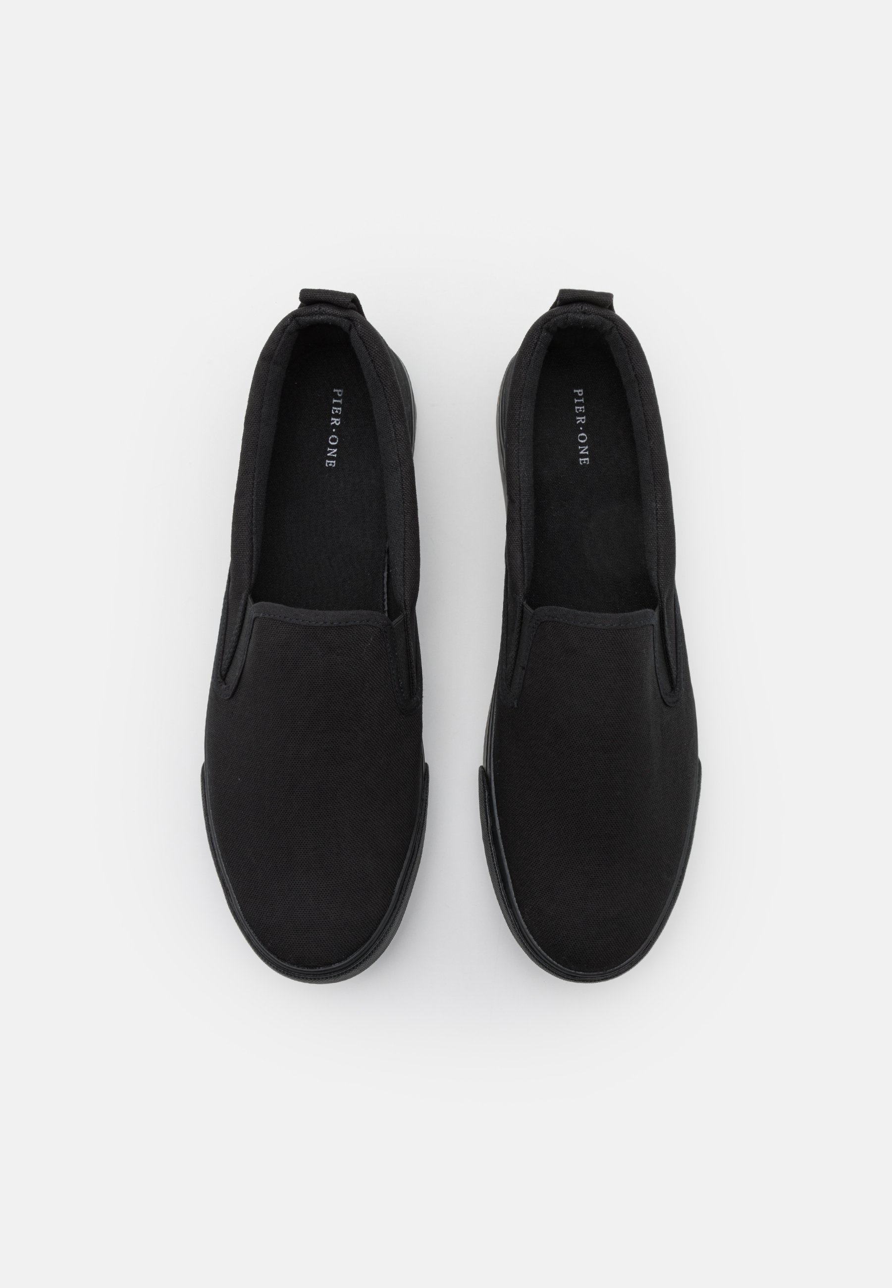 Pier One UNISEXE - Mocassins - noirs