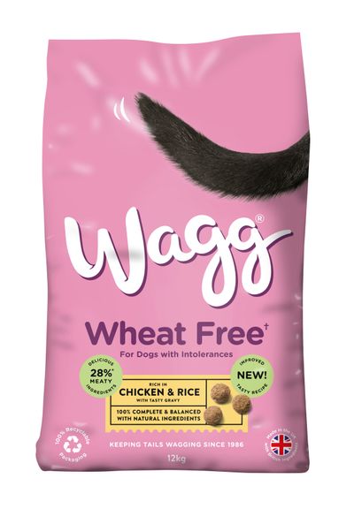 Wagg Weizenfreie Komplettmahlzeit mit Hühnchen und Reis