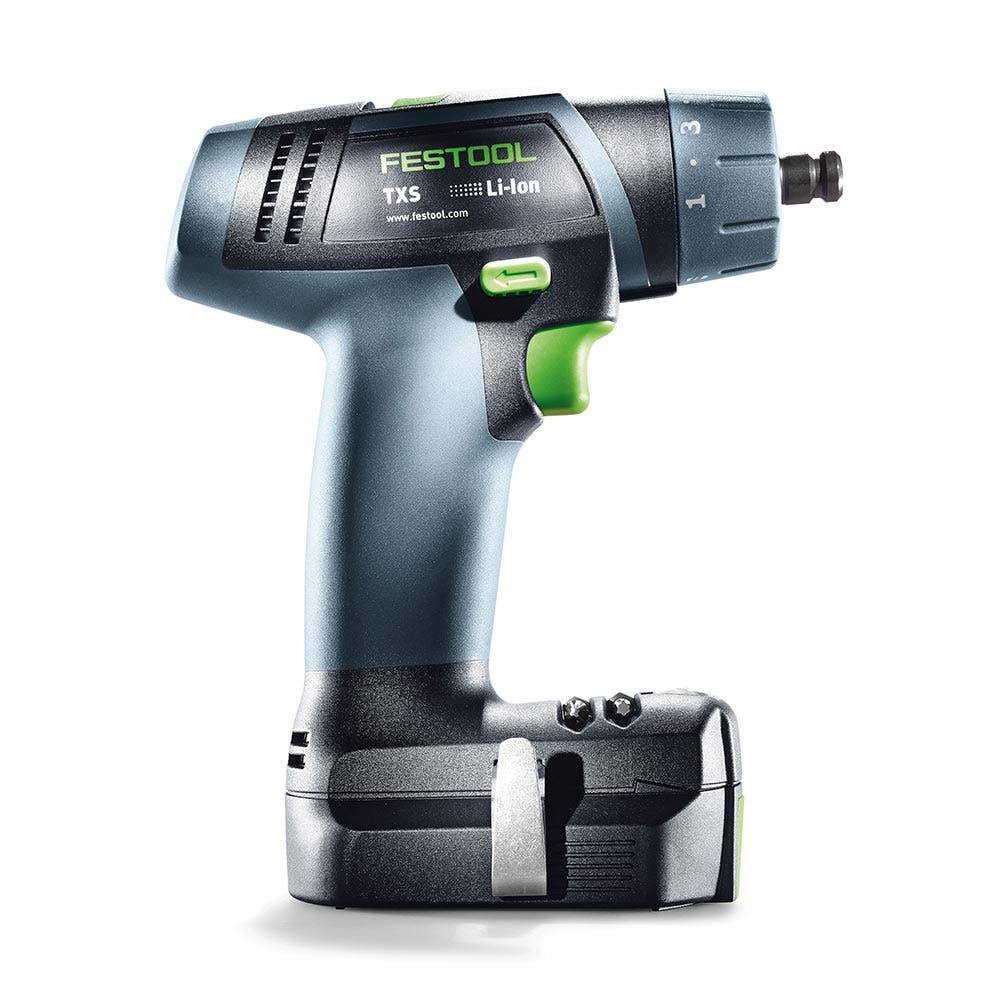 FESTOOL Akku-Bohrschrauber-Set 10,8 V 2 x 2,6 Ah 10 mm 576104