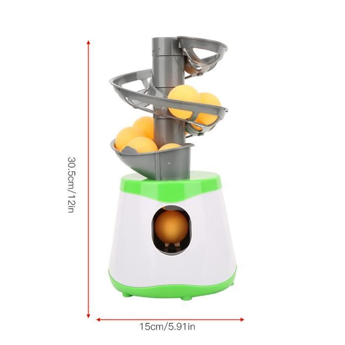 Lanciatore di palline da ping pong - SALALIS - Automatico - Leggero - Portatile - 10 palline incluse