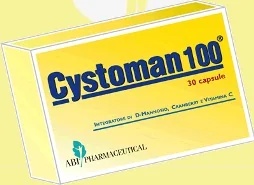 ABI PHARMACEUTICAL Cystoman 100 30 capsules