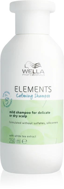 Wella Professionals Elements Calming vlažilni in pomirjujoči šampon za občutljivo kožo