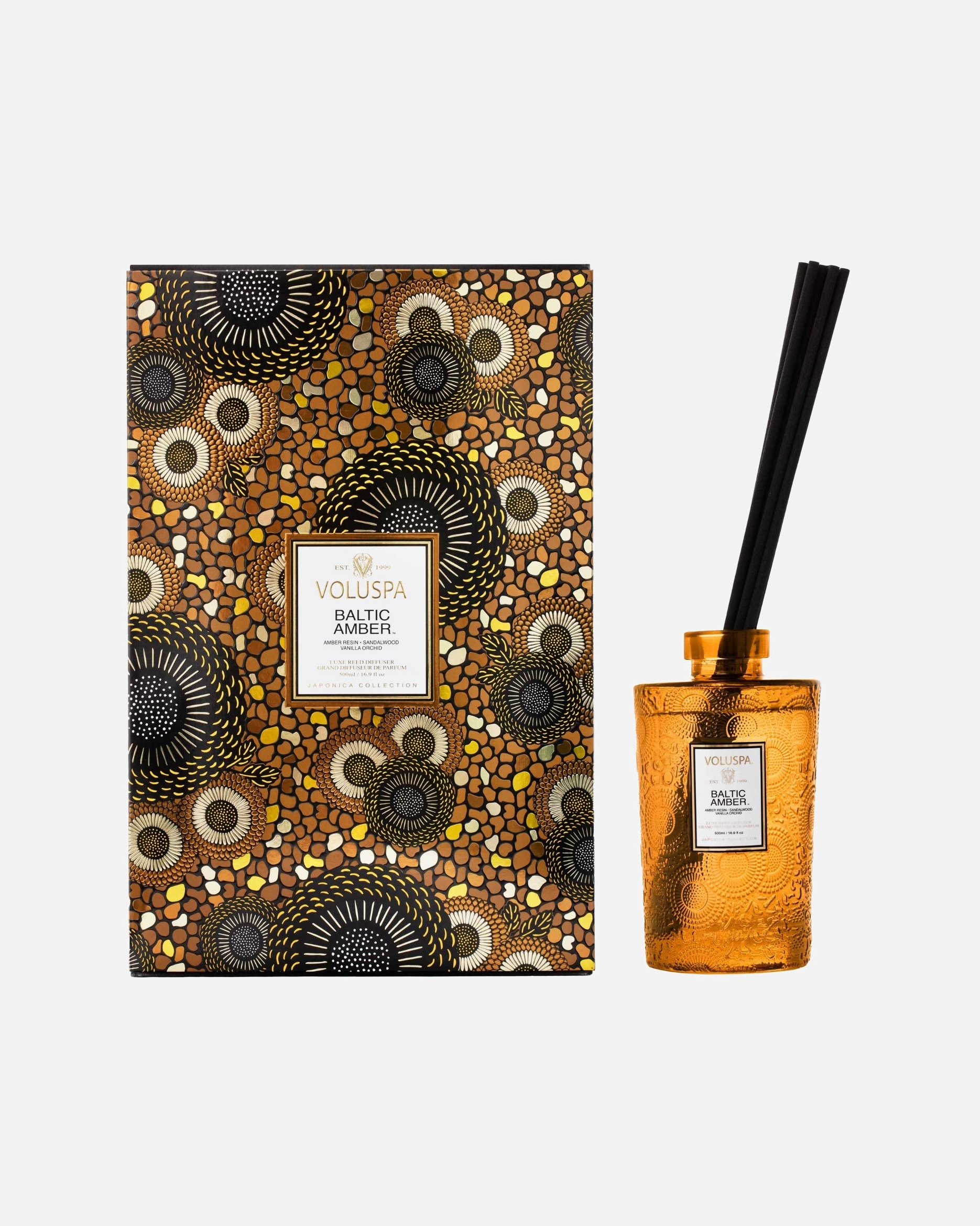 VOLUSPA Coffret diffuseur de parfum Baltic Amber