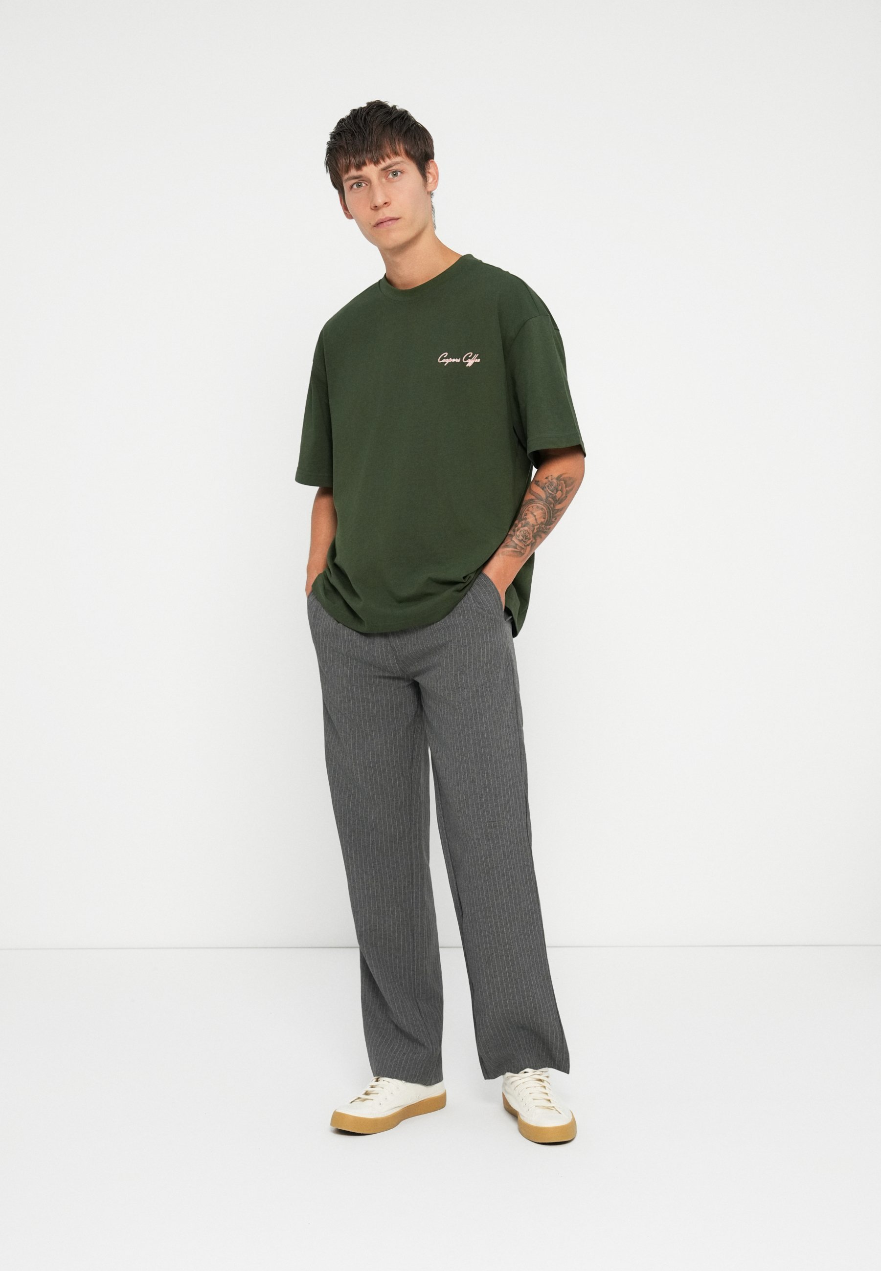 Jack & Jones JPSTBILL JJDAYTONA WIDE - Broek - donkergrijs