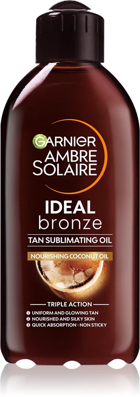 Garnier Ambre Solaire Ideal Bronze Sun Care Oil SPF 2