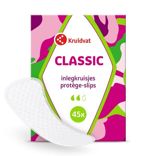 Klasické slipové vložky Kruidvat<br>45 kusov