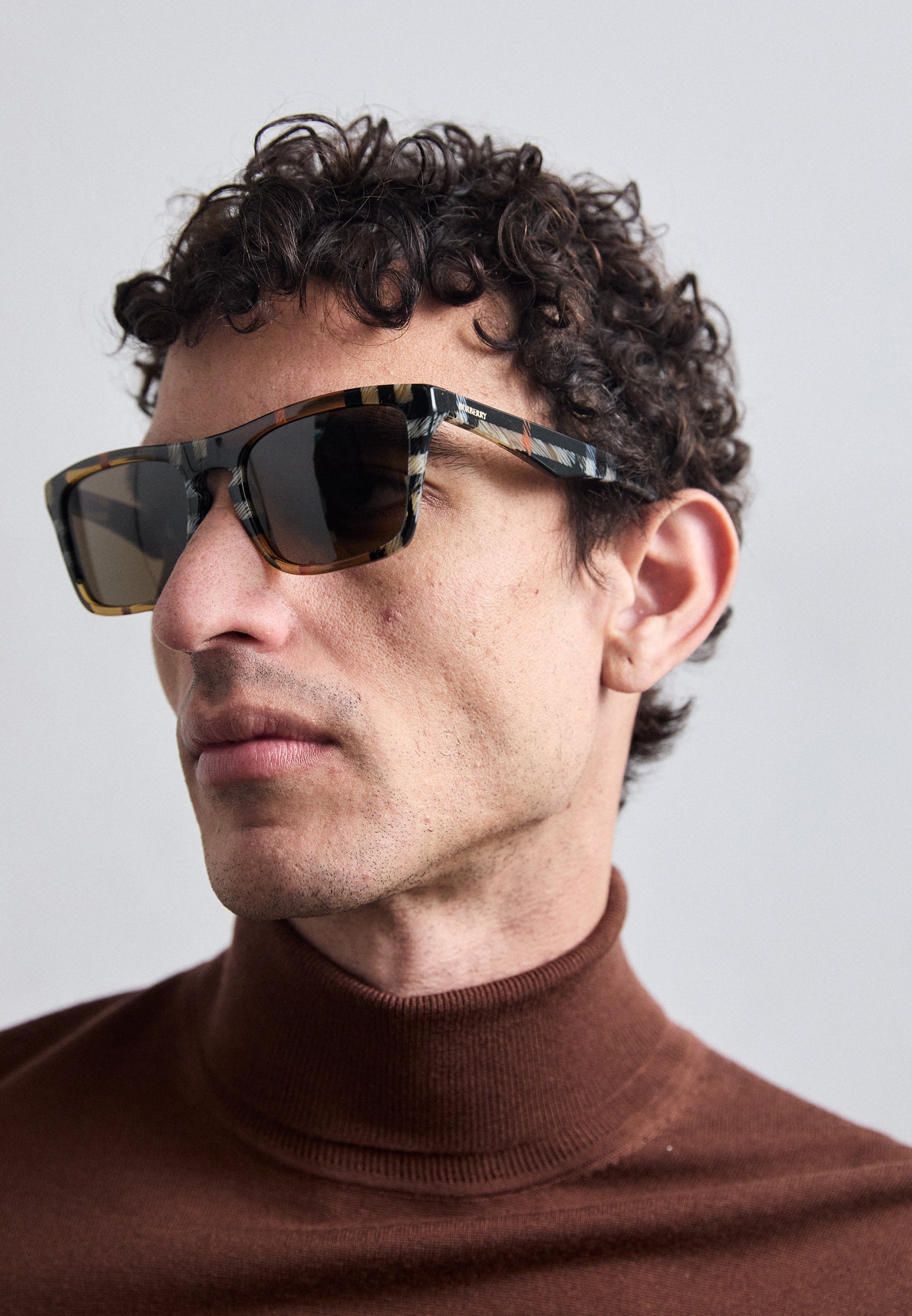 Burberry UNISEX - Zonnebril - check sand