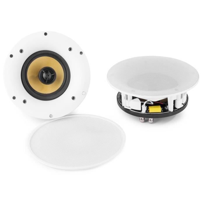 Caixas de som de teto - SKYTRONIC - WCS50 - 100W - Wi-Fi/Bluetooth - Amplificador integrado